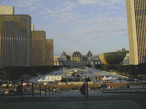 The empire state plaza